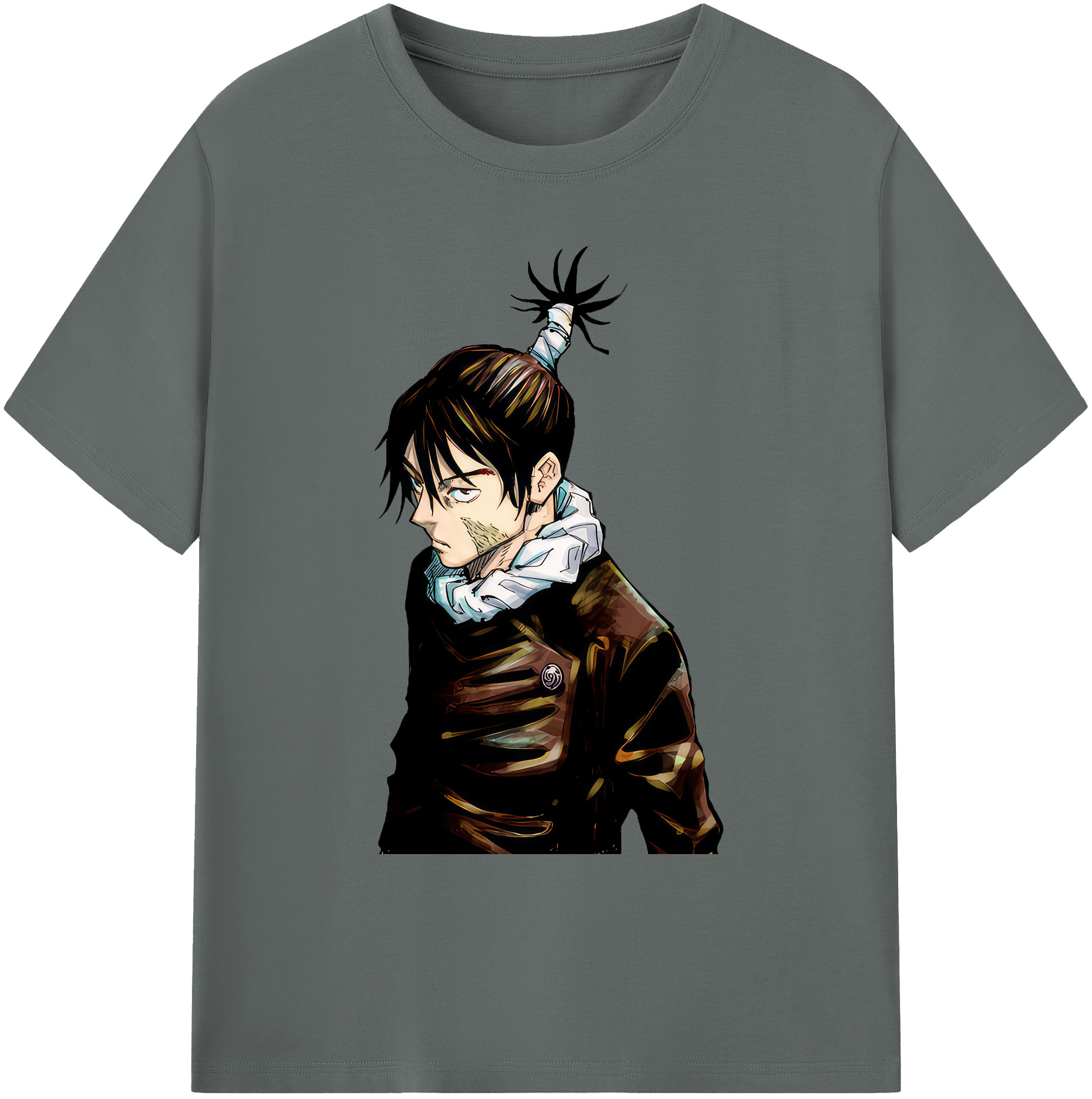 （画像用） 呪術廻戦 Jujutsu Kaisen 綿100％ メンズ半袖Tシャツ｜肌触りやわらか＆通気性